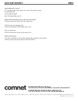 Preview for 5 page of Comnet netwave NWKED Quick Start Manual