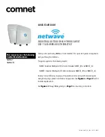 Предварительный просмотр 1 страницы Comnet NWK7 Quick Start Manual