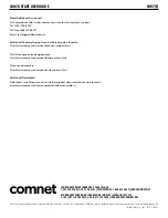 Preview for 9 page of Comnet NWK7 Quick Start Manual