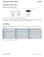 Preview for 18 page of Comnet reliance RL1000GW Installation And Operation Manual