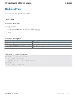 Preview for 62 page of Comnet reliance RL1000GW Installation And Operation Manual