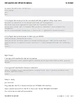 Preview for 125 page of Comnet reliance RL1000GW Installation And Operation Manual