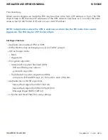 Preview for 146 page of Comnet reliance RL1000GW Installation And Operation Manual