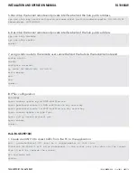 Preview for 178 page of Comnet reliance RL1000GW Installation And Operation Manual