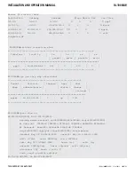 Preview for 182 page of Comnet reliance RL1000GW Installation And Operation Manual