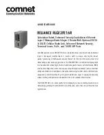 Предварительный просмотр 1 страницы Comnet RELIANCE RLGE2FE16R Quick Start Manual