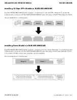 Предварительный просмотр 11 страницы Comnet RLXE4GE24MODMS Installation And Operation Manual