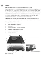 Preview for 4 page of COMO AUDIO Como Audio Turntable User Manual