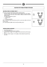 Предварительный просмотр 20 страницы comoc CM 70hs Plus Manual Use And Maintenance