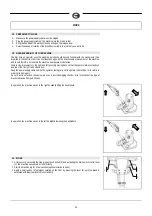 Предварительный просмотр 11 страницы comoc CM17 DS Use And Maintenance Manual