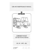 Предварительный просмотр 1 страницы comoc CS100 B Use And Maintenance Manual