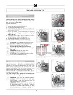 Предварительный просмотр 15 страницы comoc CS100 B Use And Maintenance Manual