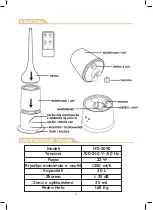 Предварительный просмотр 7 страницы Comodita HTJ-2090 Manual