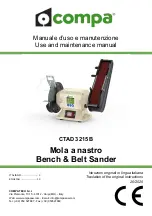 compa CTAD 3215 B Use And Maintenance Manual preview