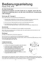 Предварительный просмотр 4 страницы Compac 4332163881315 Instruction Manual