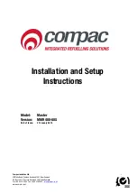 Compac Master MMR400-80S Installation And Setup Instructions preview