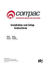 Compac Master MR400S Installation And Setup Instructions preview