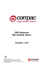 Compac Micromotion CNG50 Manual предпросмотр