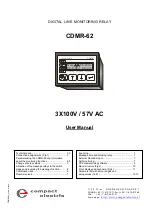 Compact Electric CDMR-62 User Manual preview