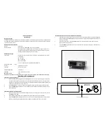 Preview for 2 page of Compact Instruments MT2013 Operating Instruction