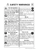 Preview for 3 page of Compact COM-P430-14 Operation Manual