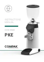 Предварительный просмотр 1 страницы Compak PKE Instruction Manual