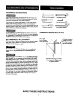 Предварительный просмотр 6 страницы COMPANION 137.245130 Owner'S Manual