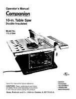 COMPANION 172.21299 Operator'S Manual preview