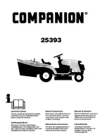 COMPANION 25393 Instruction Manual preview