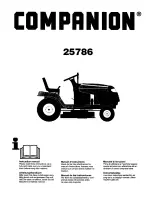 COMPANION 25786 Instruction Manual preview