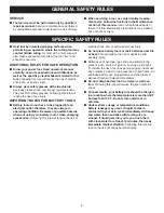 Preview for 4 page of COMPANION 315.101860 Operator'S Manual