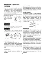 Предварительный просмотр 6 страницы COMPANION 921.153501 Owner'S Manual