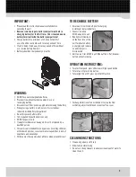 Предварительный просмотр 3 страницы COMPANION COMP389 Instruction Manual