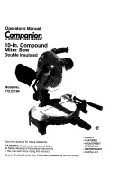 Предварительный просмотр 1 страницы COMPANION COMPANION 172.23194 Operator'S Manual