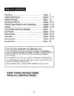 Preview for 2 page of COMPANION COMPANION 172.23194 Operator'S Manual