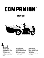 Preview for 1 page of COMPANION COMPANION 25392 Instruction Manual