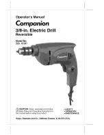 COMPANION COMPANION 320.10191 Operator'S Manual preview