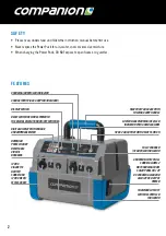 Предварительный просмотр 2 страницы COMPANION COMPBI012 Owner'S Manual