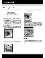 Preview for 3 page of COMPANION Ezywash Instruction Manual