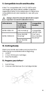 Предварительный просмотр 39 страницы COMPANION InPen Instructions For Use Manual