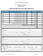 Preview for 19 page of COMPANION KeepnTrack V7002 Installation Manual