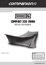 Предварительный просмотр 1 страницы COMPANION Rhino Compact 320 Swag Instruction Manual