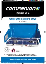 COMPANION Weekender SG-203-04 Owner'S Manual предпросмотр