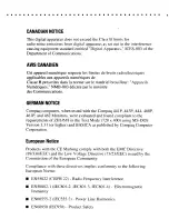 Preview for 4 page of Compaq 1024 User Manual