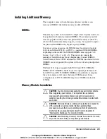 Preview for 13 page of Compaq 133756-004 - Deskpro EN - 6550 Model 6400 Hardware Reference Manual