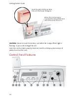 Preview for 12 page of Compaq 1400P Getting Started Manual