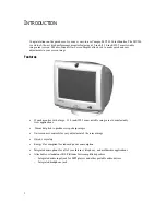 Preview for 4 page of Compaq 153721-001 - MV 540 - 15" CRT Display User Manual