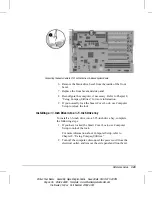 Предварительный просмотр 149 страницы Compaq 247320-003 - Deskpro 4000 - 5166 Model 2500/CDS Reference Manual