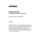 Compaq 285558-001 Software Manual preview