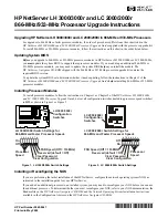 Compaq 3000R - ProLiant - 128 MB RAM Upgrade Instructions предпросмотр